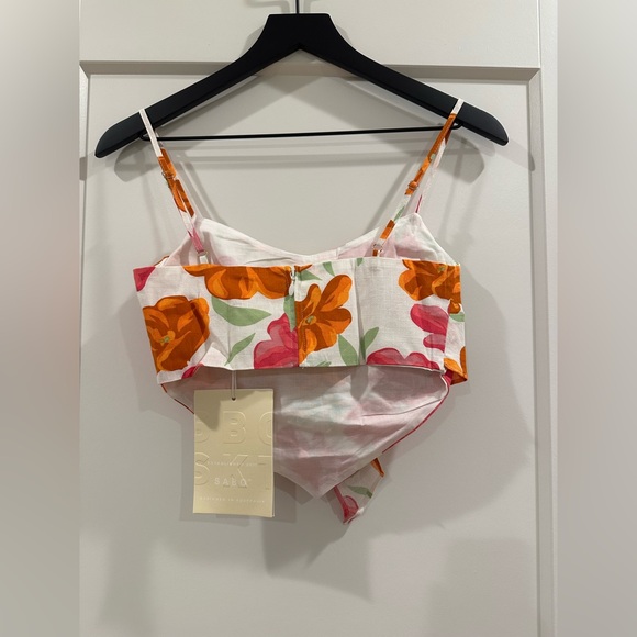 SABO NWT LUAN TIE TOP XS 💗🌞 - Picture 10 of 10
